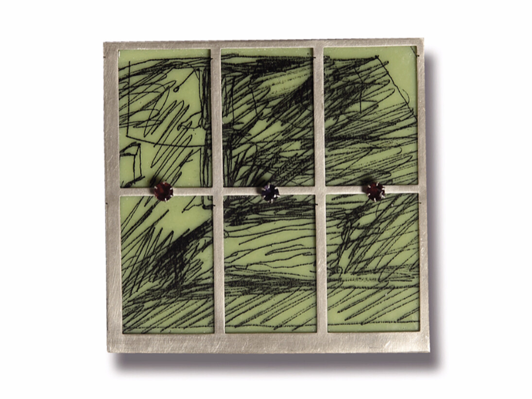 Margit Jäschke, Brooch , 2015. Courtesy of Gallery Loupe