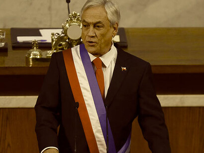 Sebastián Piñera en el Congreso