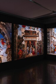 Exposición "Filippo e Filippino Lippi" en los Museos Capitolini, Roma, Italia, 2024