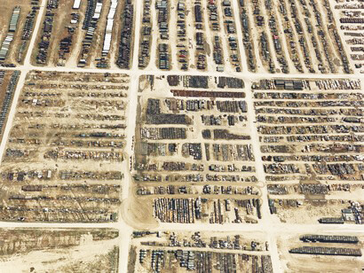 Tooele Army Depot Superfund site, Tooele, Utah. 1986. Credit: © David T. Hanson, from Wilderness to Wasteland (Taverner Press,2016) 
