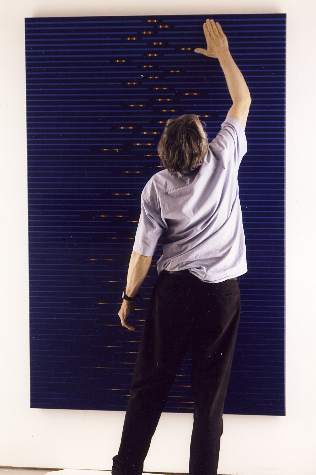 Paolo Minoli in studio. © Casaperlarte