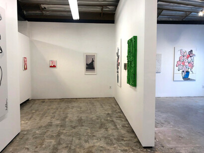 Garden Party...works by Matthew Heller + Tony Brown. Courtesy of D2 Art