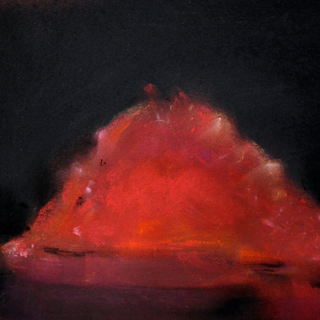 Giovanni Bonaldi, Giovanni Bonaldi,...delle cose fragili, 23 x 23 x 3 cm, tecnica mista su carta, 2015