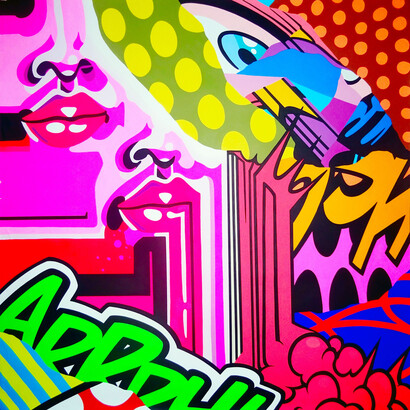 When Eyes Begin to Talk. Courtesy of 5 Art Gallery 