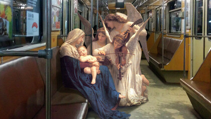 Alexey Kondakov. William Adolphe Bouguereau, La Vierge aux Anges (Madonna con bambino e Angeli), 1881