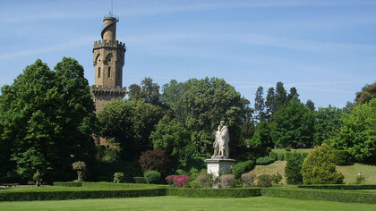 Firenze: il Giardino Torrigiani, trasformato in un parco romantico all’inglese dall’architetto Luigi de Cambray Digny