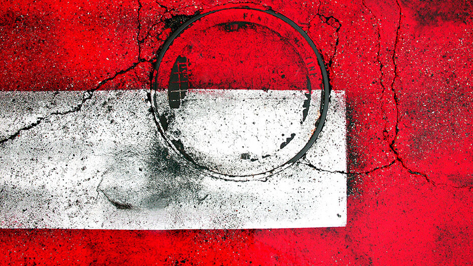 Franco Fontana, Asfalti, Modena – 29, 2005 ©Franco Fontana