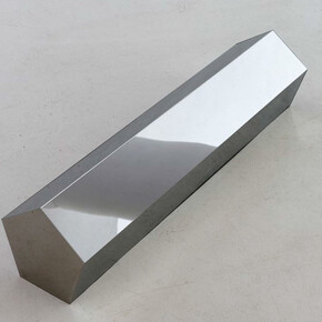 Untitled, polished stainless steel on wood, 2014, photographer: Achim Kukulies, courtesy the artist(s) and Sies + Höke, Düsseldorf.