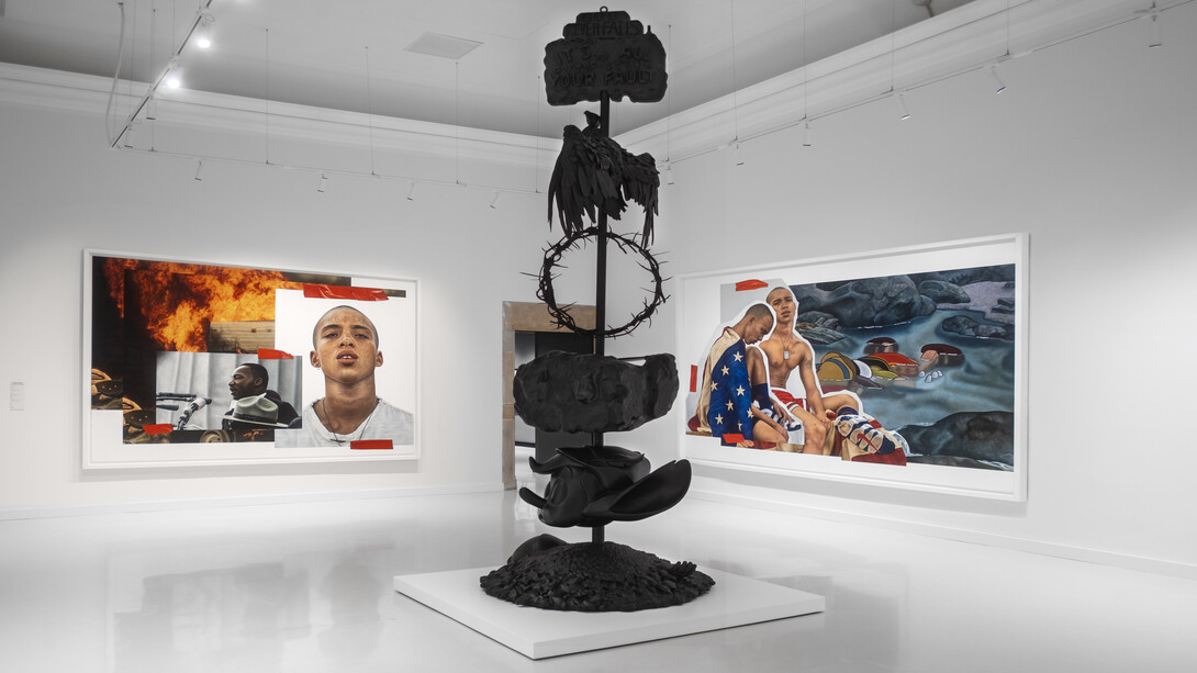Robin Kid, The future is old, exhibition view. Courtesy of Moco Museum