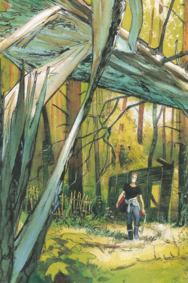 Emmanuel Lepage. Courtesy of Comics Art Museum