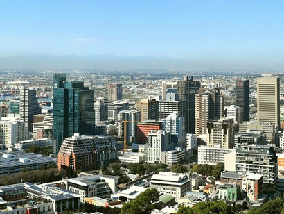 The financial district, Cape Town, South Africa