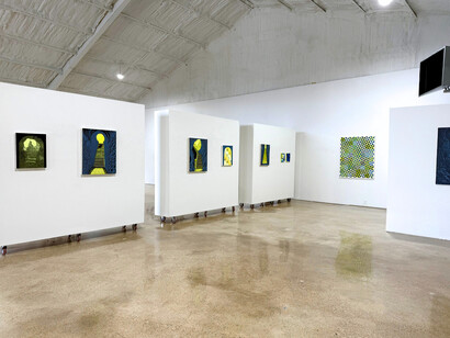 Christopher Cascio, Ketamine cave dreams, exhibition view. Courtesy of Ro2 Art