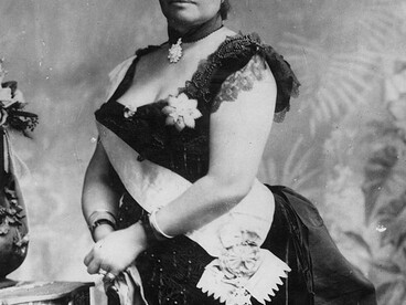 Queen Liliʻuokalani (1838–1917), the only queen regnant and final sovereign ruler of the Hawaiian Kingdom