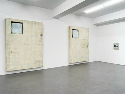 Under the Blue, exhibition view. Courtesy of The Buchmann Galerie