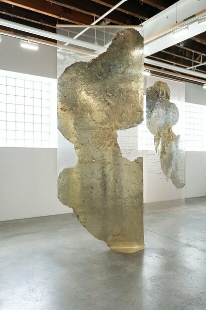 Rosalind Tallmadge, Pareidolia, exhibition view. Courtesy of Carvalho Gallery