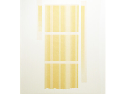 Igor Eskinja, Diagrams of Accumulation, 2014/15, Sun process and collage on paper, 69 x 44 cm