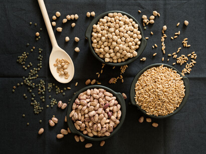 Legumi e cereali sono un classico della cucina invernale