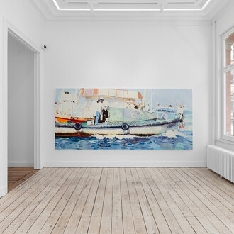 Tim Braden, Contre-jour, exhibition view. Courtesy of Nino Mier Gallery