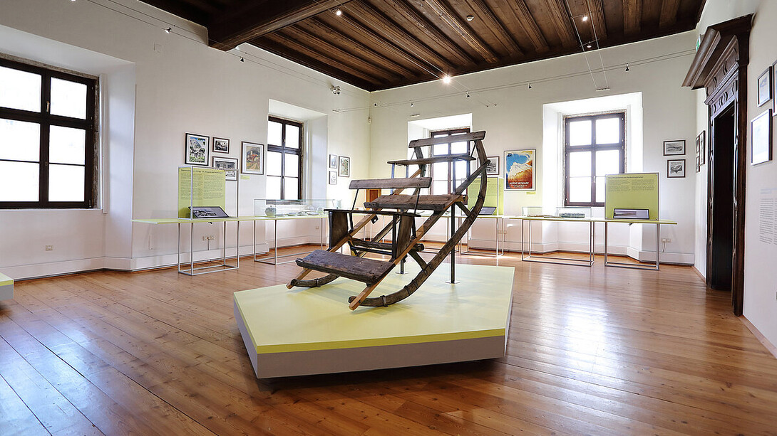 Mensch, welt und ding. Eine region, ausstellungsansicht. Mit freundlicher genehmigung von Schloss Trautenfels