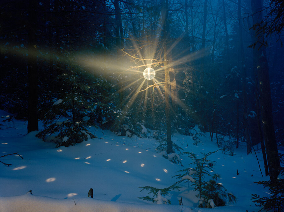Copyright Adam Ekberg, "A disco ball on the mountain," 2005, Archival pigment print, Courtesy of ClampArt, New York City.