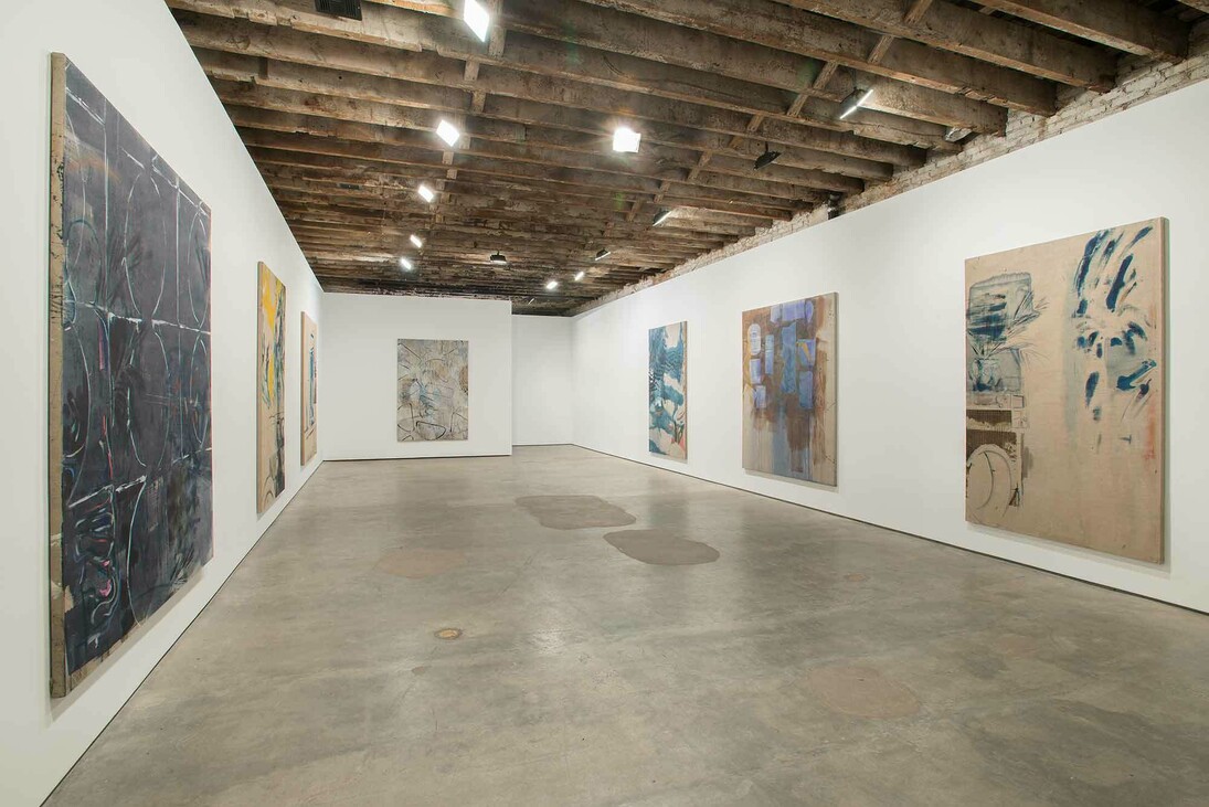 Nick Goss
Bluing, 9 January - 21 February 2016 
installation view, Simon Preston Gallery, New York
