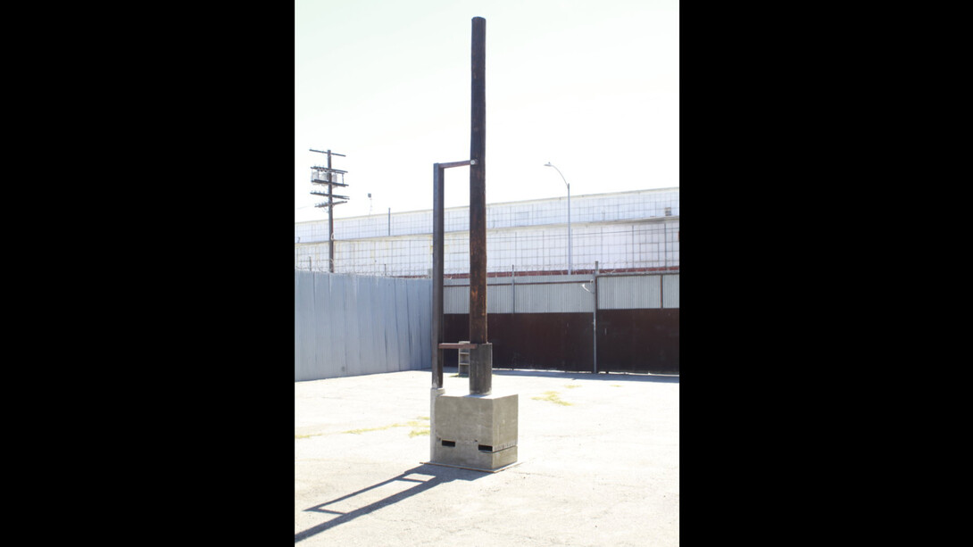 Oscar Tuazon, It is Hard to Stop, photo by Oscar Tuazon. Courtesy of Kunst Museum Winterthur