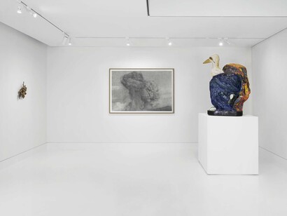 Various artists, Nature's reflections, exhibition view. Courtesy of Almine Rech