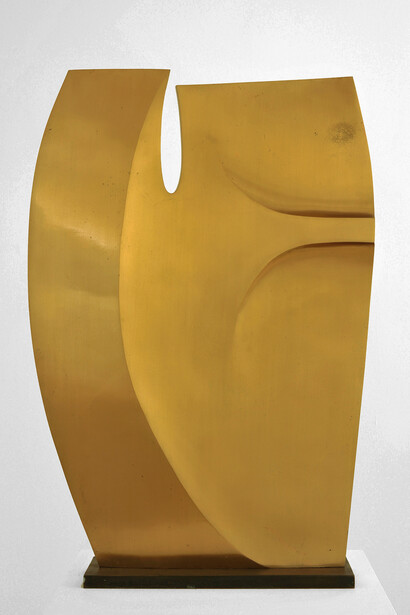 Robert Adams, Slim Bronze No.3 [large version]
opus 347 1973, lacquered bronze, edition 2/6, 36 x 25 in/91.4 x 63.5 cm