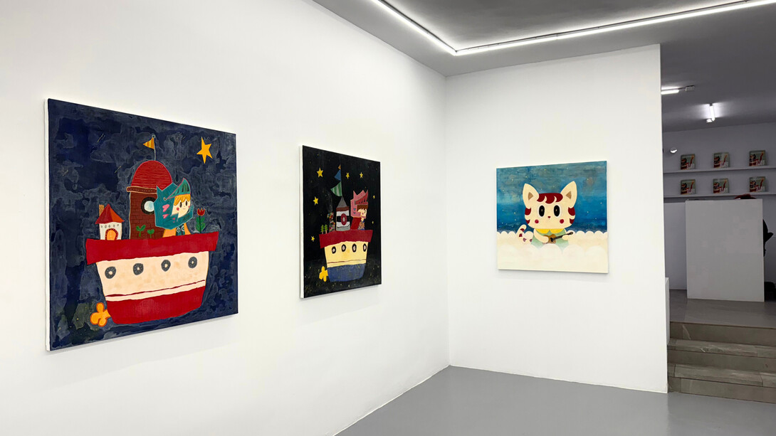 Noritoshi Mitsuuchi, Star dust, exhibition view. Courtesy of Villazan