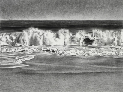 April Gornik, Breaking Waves, 2014