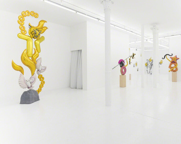Adam Parker Smith, Exhibition view. Courtesy of The Hole