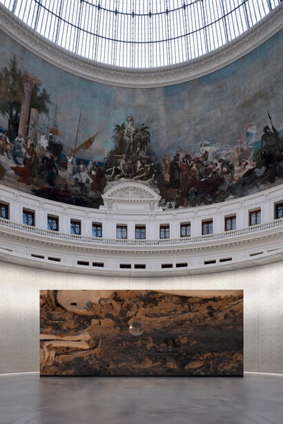 Pierre Huyghe, exhibition view. Courtesy of Bourse de Commerce