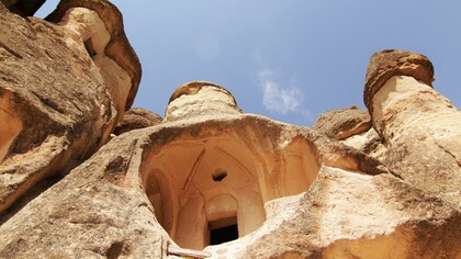 Capadocia, Turquía. Iglesia en Çavusin. Foto: Sabrina Guitart