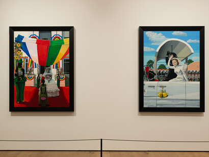Kerry James Marshall, The histories, vue de l'exposition. Avec l'aimable autorisation du Kunsthaus Zürich