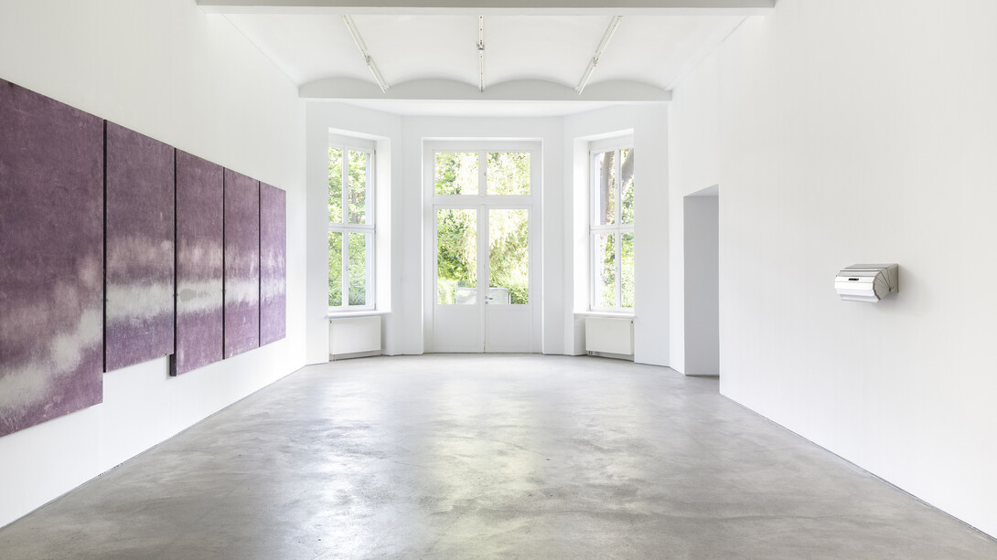 Cyprien Gaillard, Retinal rivalry, exhibition view. Courtesy of Sprüth Magers