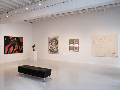 Various artists, Forty years: an anniversary exhibition, exhibition view. Courtesy of Russo Lee Gallery