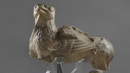 Nicola da Monteforte 1311, Grifo, marmo, Benevento, Museo Diocesano