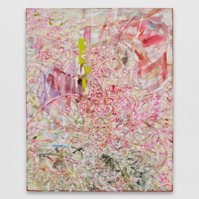 Tsai Yun-Ju, Turning point, 2023, oil on canvas, 100×80 cm. Photo by Ollie Hammick. Courtesy of the artist and Tara Downs, New York