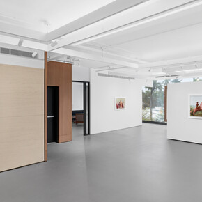 Will Cotton, An affair to remember, paintings and studies, exhibition view. Courtesy of Ross + Kramer