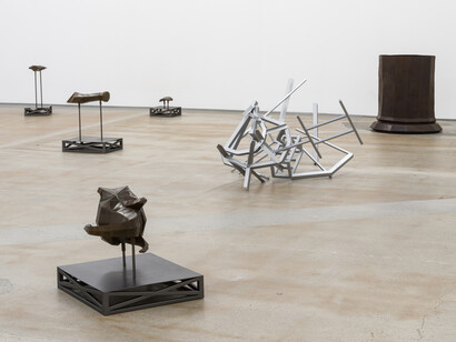 Aria Dean, Facts Worth Knowing, exhibition view. Courtesy of the artist and Château Shatto, Los Angeles