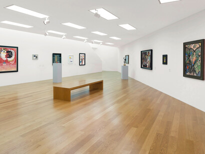 In touch. Encounters in the collection, exhibition view. Courtesy of Kunstmuseum Liechtenstein with Hilti Art Foundation