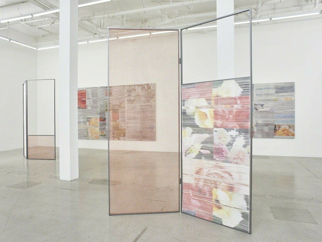 Evergreen, Searchlight, Rosebud, Exhibition view. Courtesy of Jessica Silverman Gallery