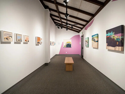 Seonna Hong, Past lives, exhibition view. Courtesy of Hashimoto Contemporary