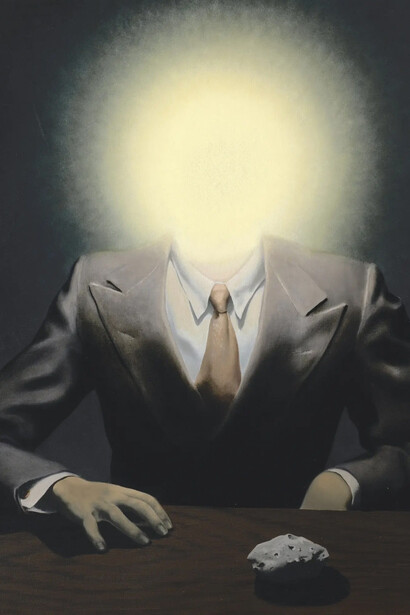 René Magritte, El principio del placer, 1937 (detalle)