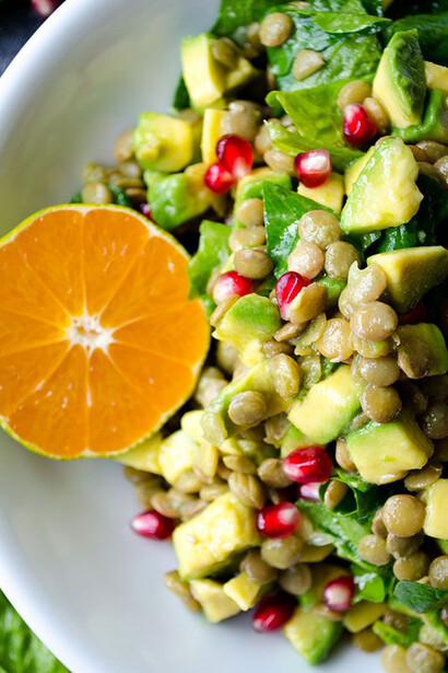 Lentil salad