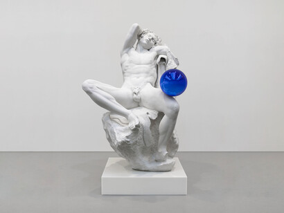 Jeff Koons, Gazing Ball (Fauno Barberini)