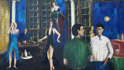 Pintura de Rodrigo Gonçalves B. Los sueños pueden ser un reflejo de nuestras aspiraciones más profundas y, con el tiempo, influir en la construcción de nuestra realidad
