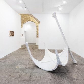 Francesca Polizzi, Lunaria, exhibition view. Courtesy of the Rizzuto Gallery