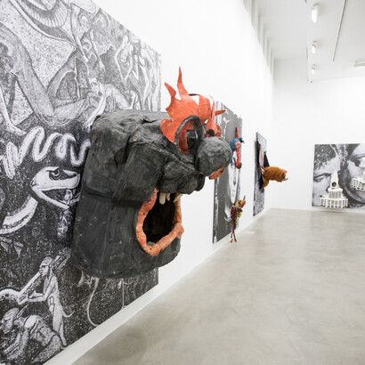 Monster Chetwynd. Courtesy of Fondazione Sandretto Re Rebaudengo