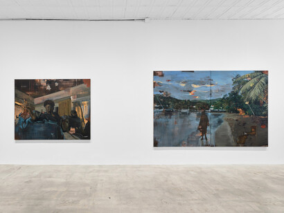 Various artists, Ever so present II, between home and elsewhere, exhibition view. Courtesy of Gagosian Gallery